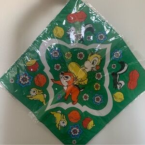 Disney Japan small planet chip and dale handkerchief